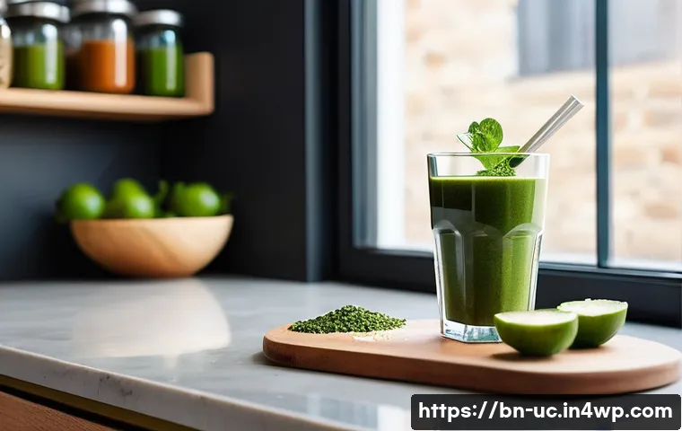 곤충단백질과 채식주의의 만남 - **Prompt 1: A Modern, Sustainable Kitchen Embracing Insect Protein**
"A bright, clean, and moder...
